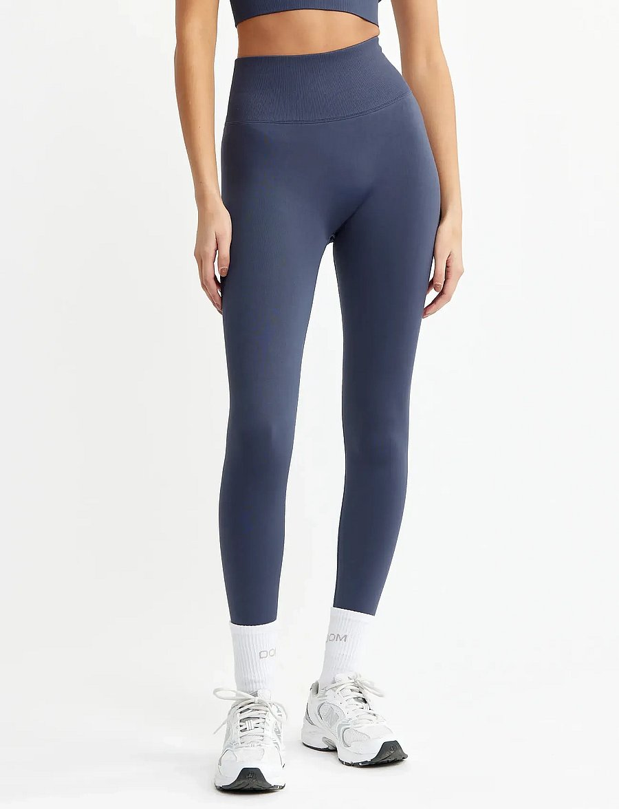 Drop of Mindfulness - SIGNATURE SEAMLESS TIGHTS - collants d'entraînement - dark blue - 0