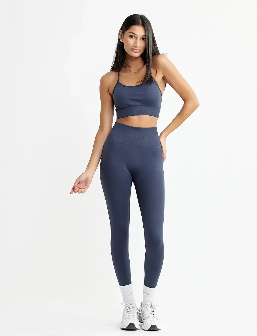 Drop of Mindfulness - SIGNATURE SEAMLESS TIGHTS - collants d'entraînement - dark blue - 4
