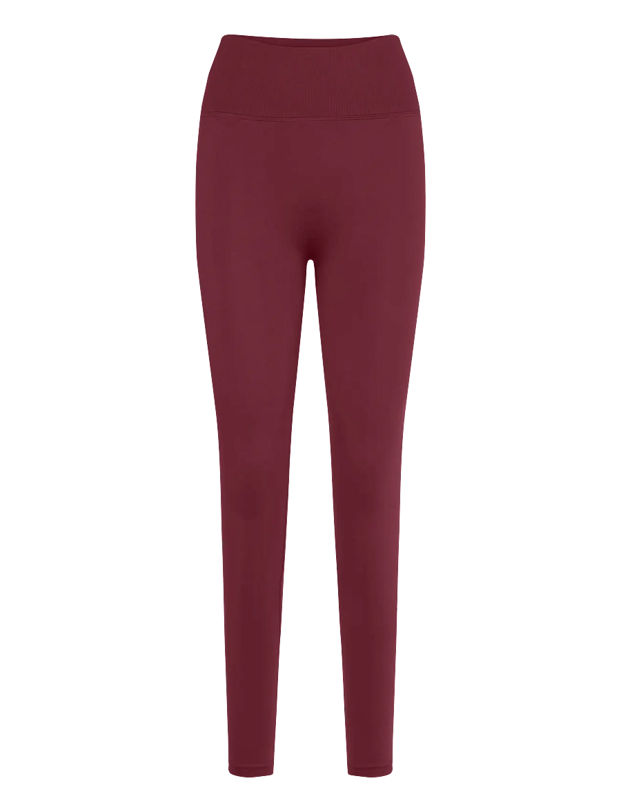 Drop of Mindfulness - SIGNATURE SEAMLESS TIGHTS - seamless tights - ruby wine - 1