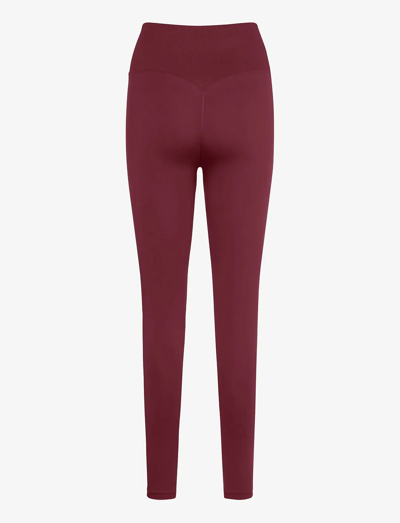 Drop of Mindfulness - SIGNATURE SEAMLESS TIGHTS - treenitrikoot - ruby wine - 2