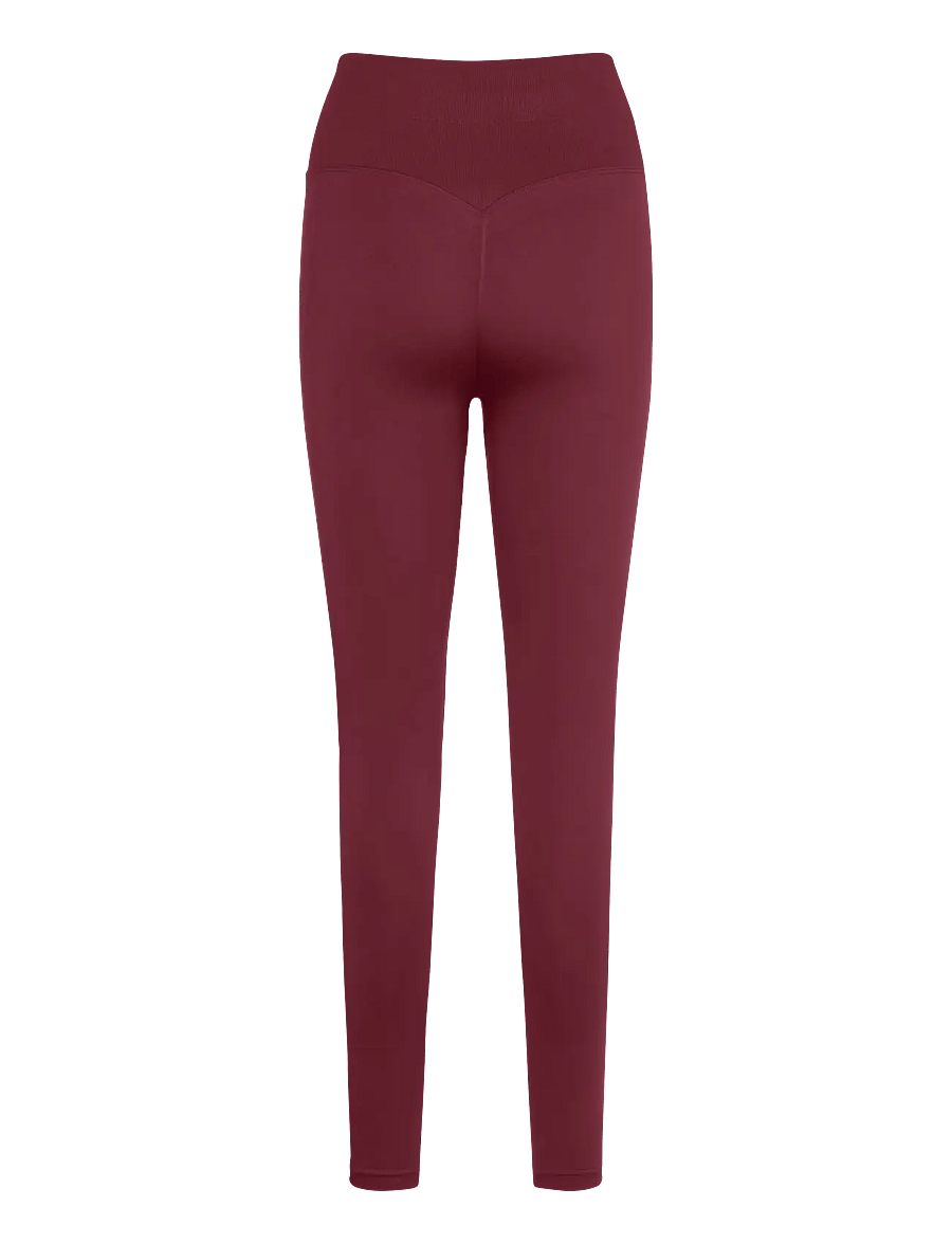 Drop of Mindfulness - SIGNATURE SEAMLESS TIGHTS - seamless tights - ruby wine - 2