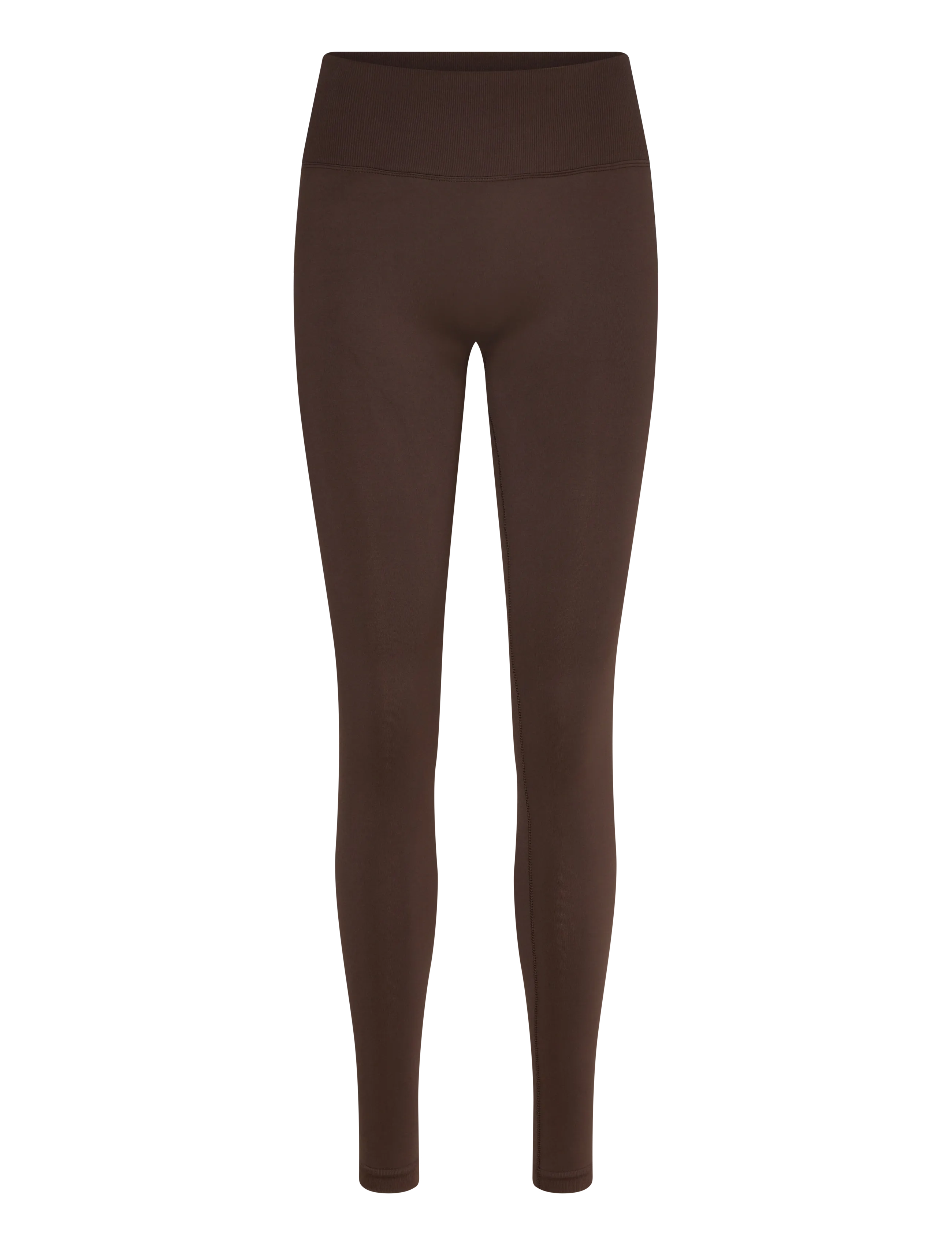 DROP OF MINDFULNESS Signature Seamless Strumpfhose Braun - XL - Damen