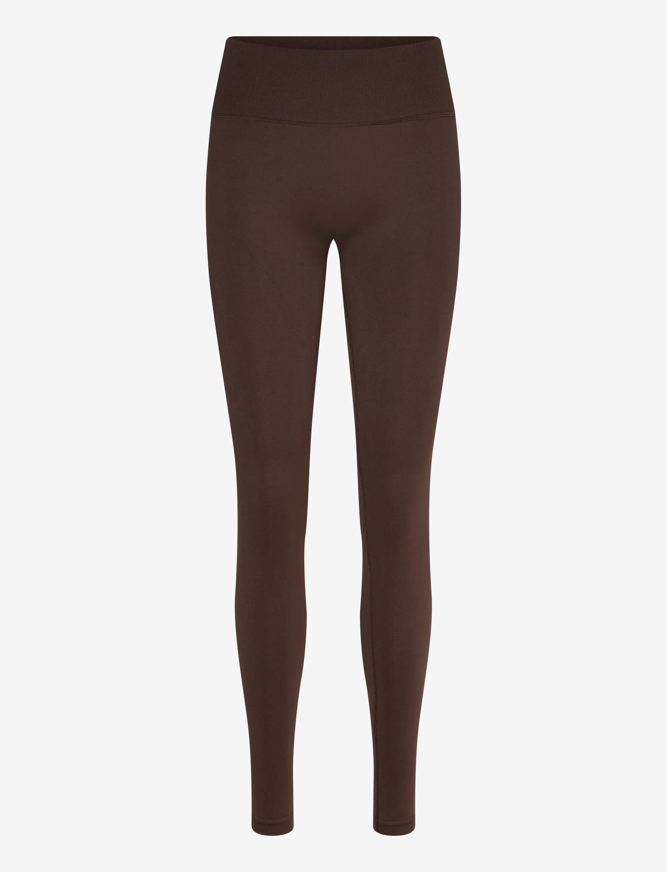 Drop of Mindfulness - SIGNATURE SEAMLESS TIGHTS - træningstights - dark brown - 1