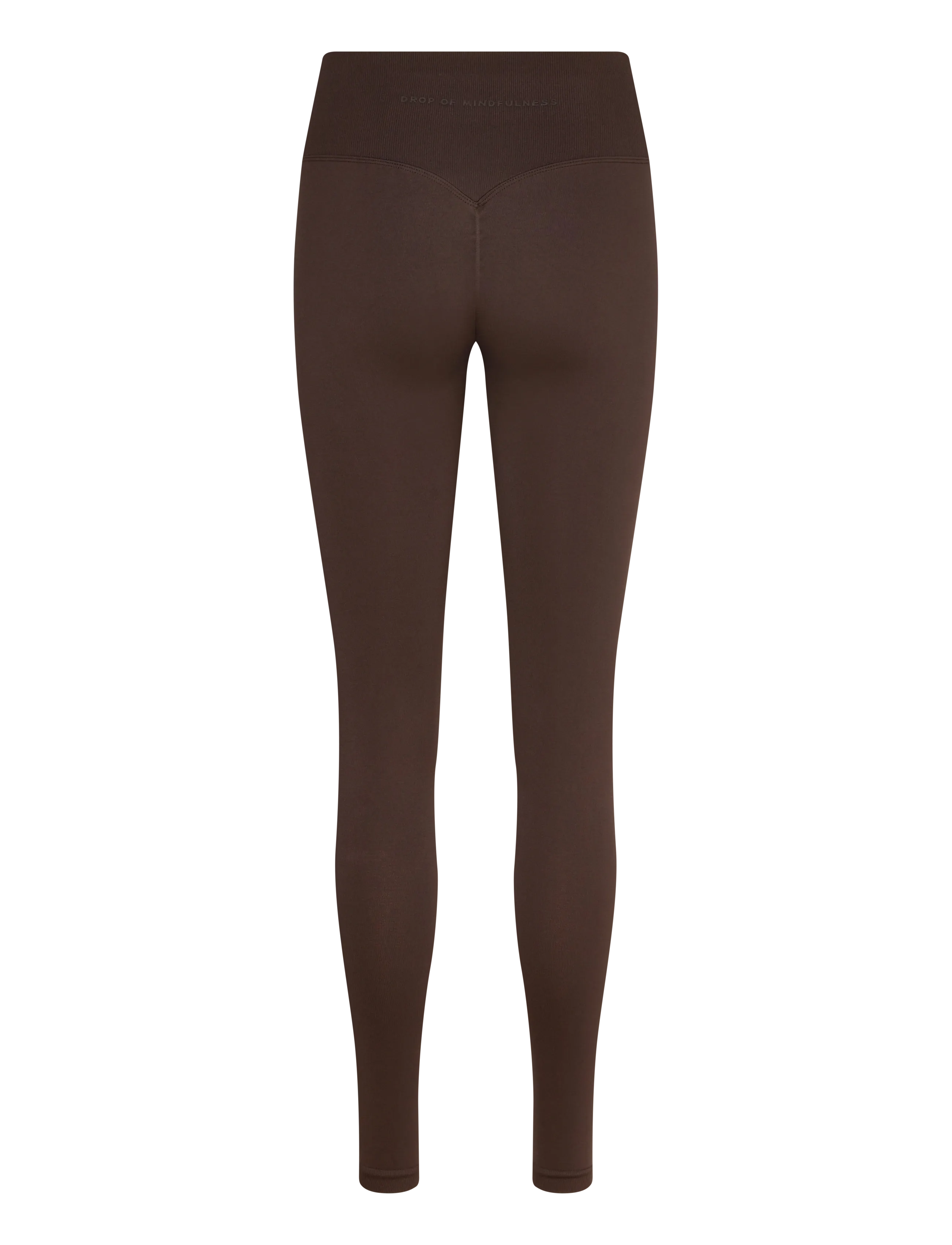 Drop of Mindfulness - SIGNATURE SEAMLESS TIGHTS - træningstights - dark brown - 2