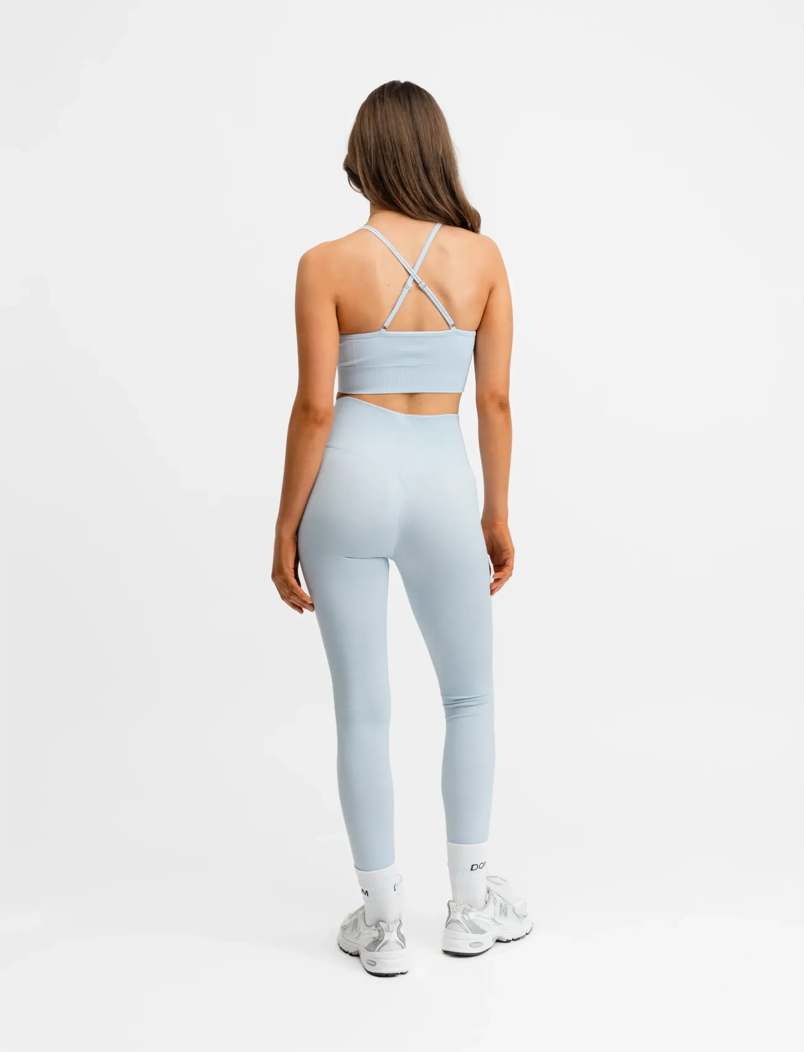 Drop of Mindfulness - SIGNATURE SEAMLESS TIGHTS - træningstights - light blue - 5