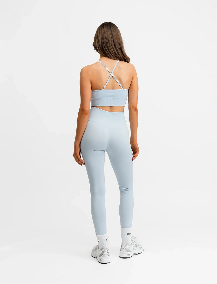 Drop of Mindfulness - SIGNATURE SEAMLESS TIGHTS - seamless tights - light blue - 5