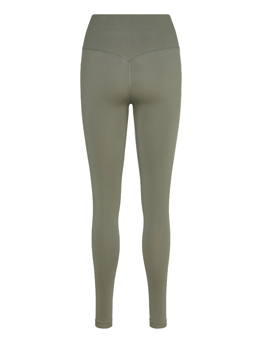 Drop of Mindfulness - SIGNATURE SEAMLESS TIGHTS - seamless tights - agave green - 2