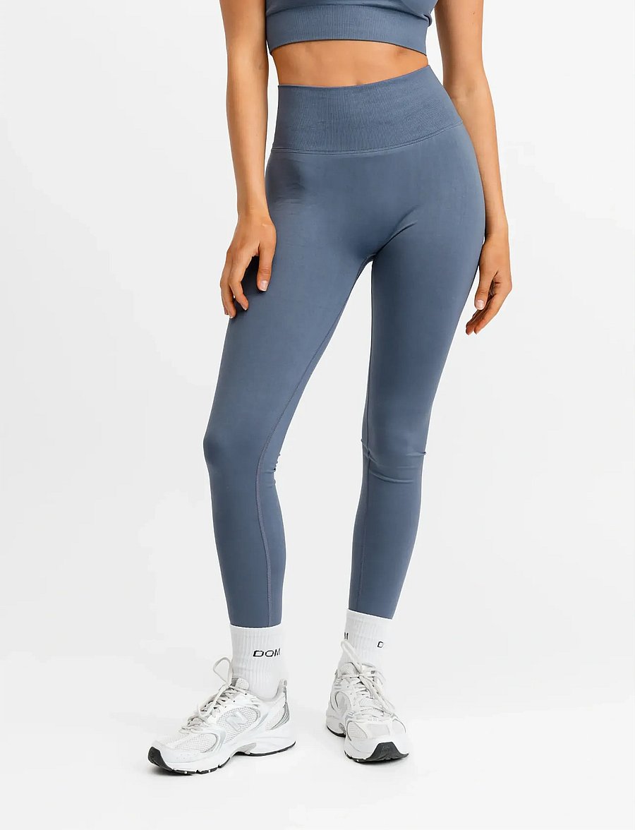 Drop of Mindfulness - SIGNATURE SEAMLESS TIGHTS - seamless tights - navy - 0