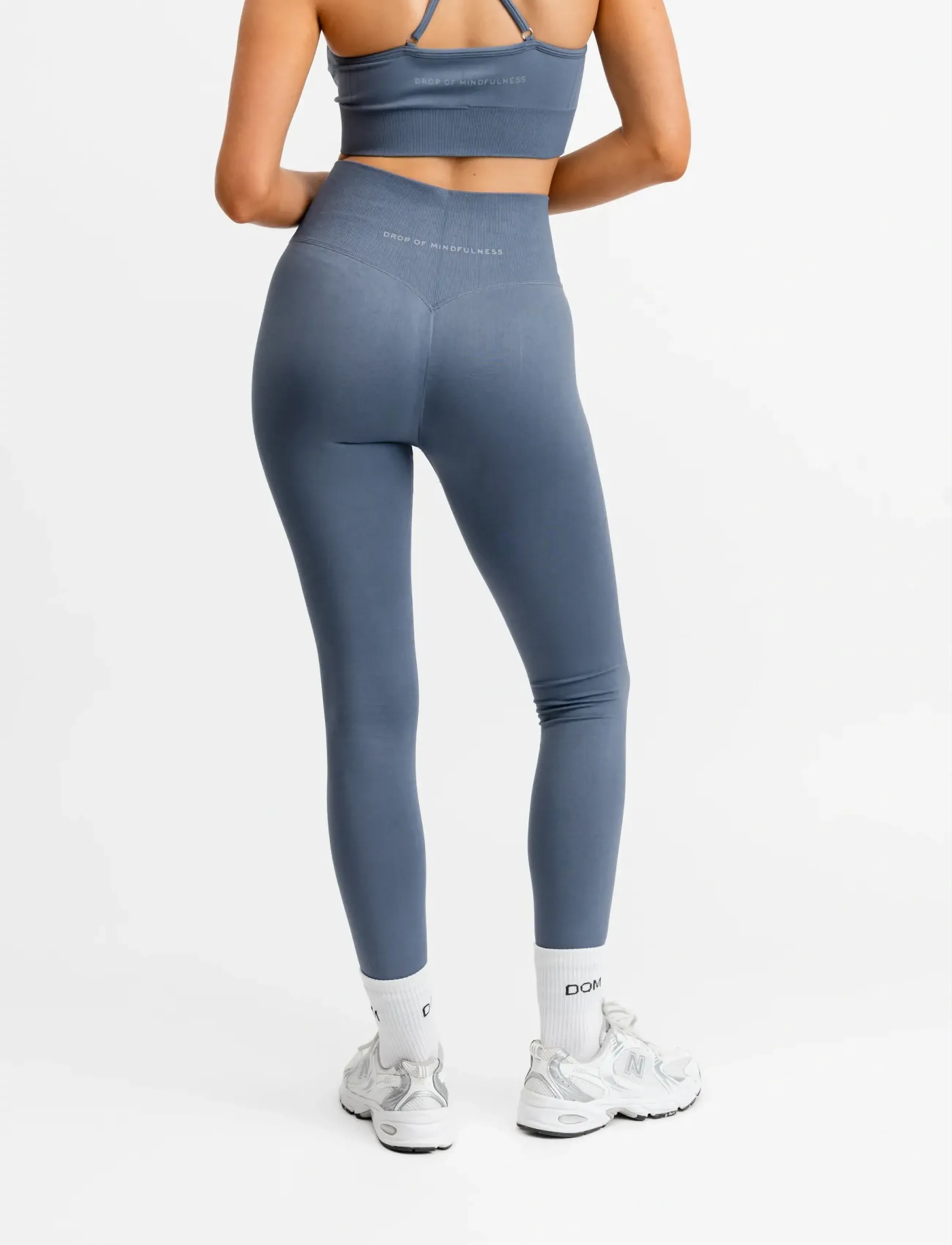 Drop of Mindfulness - SIGNATURE SEAMLESS TIGHTS - træningstights - navy - 3