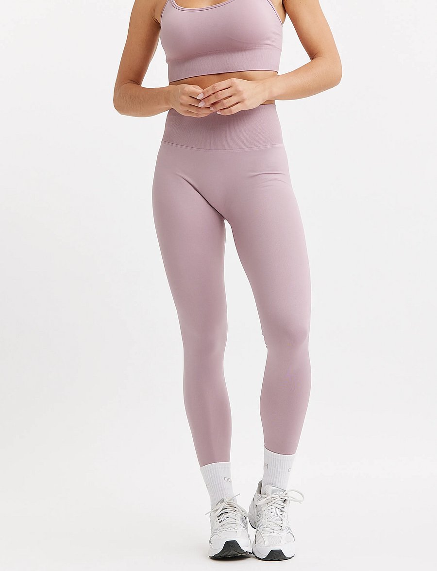 Drop of Mindfulness - SIGNATURE SEAMLESS TIGHTS - luxe purple - 0