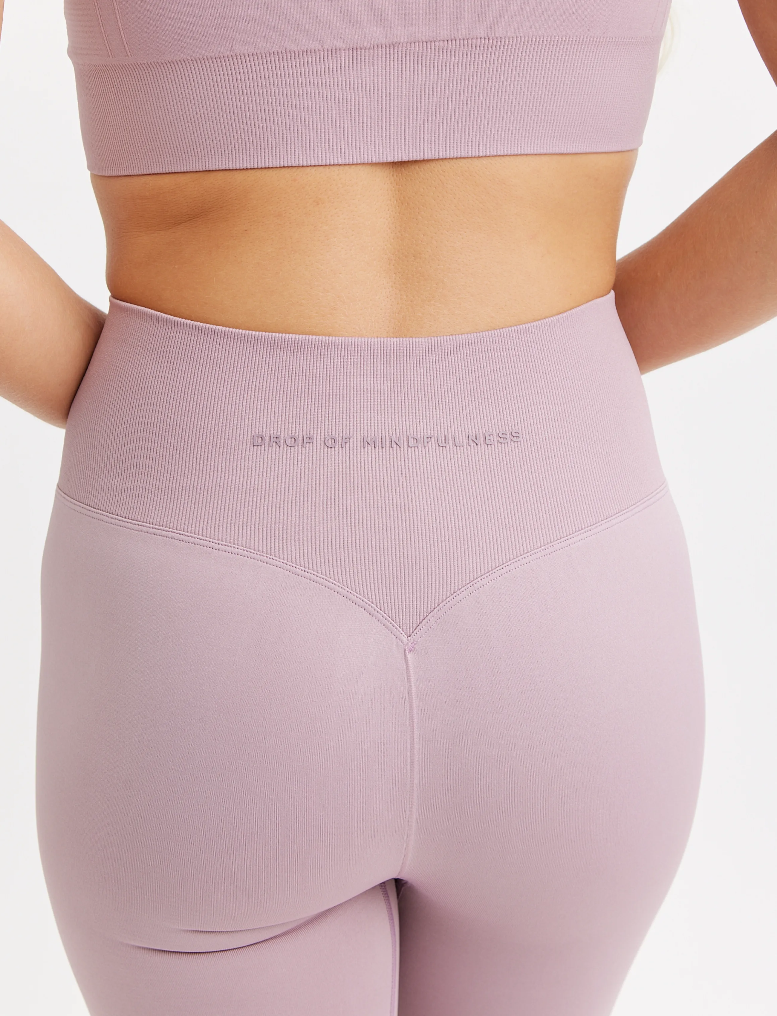 Drop of Mindfulness - SIGNATURE SEAMLESS TIGHTS - luxe purple - 5
