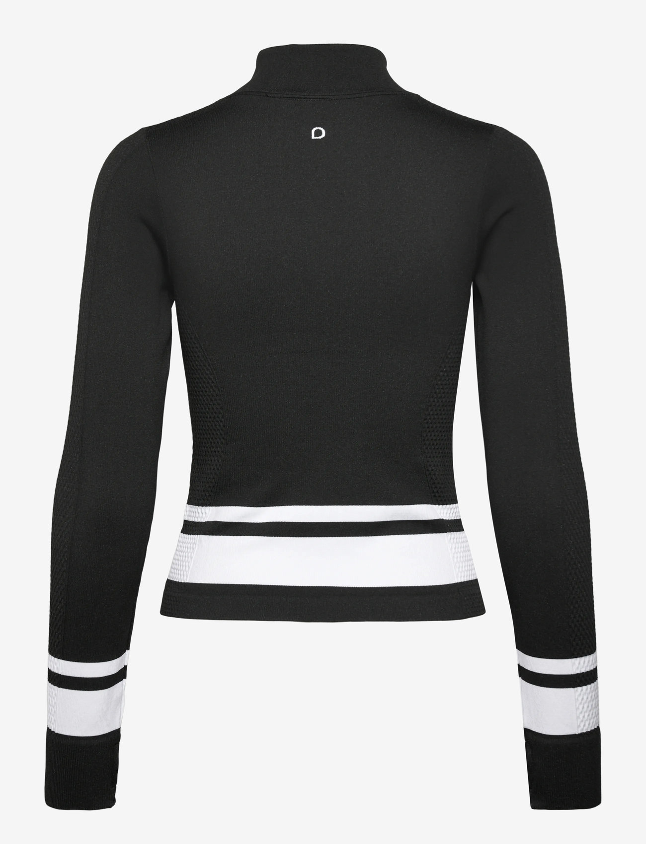 Drop of Mindfulness - SEAMLESS HALF ZIP BASE LAYER - langarmshirts - black - 2