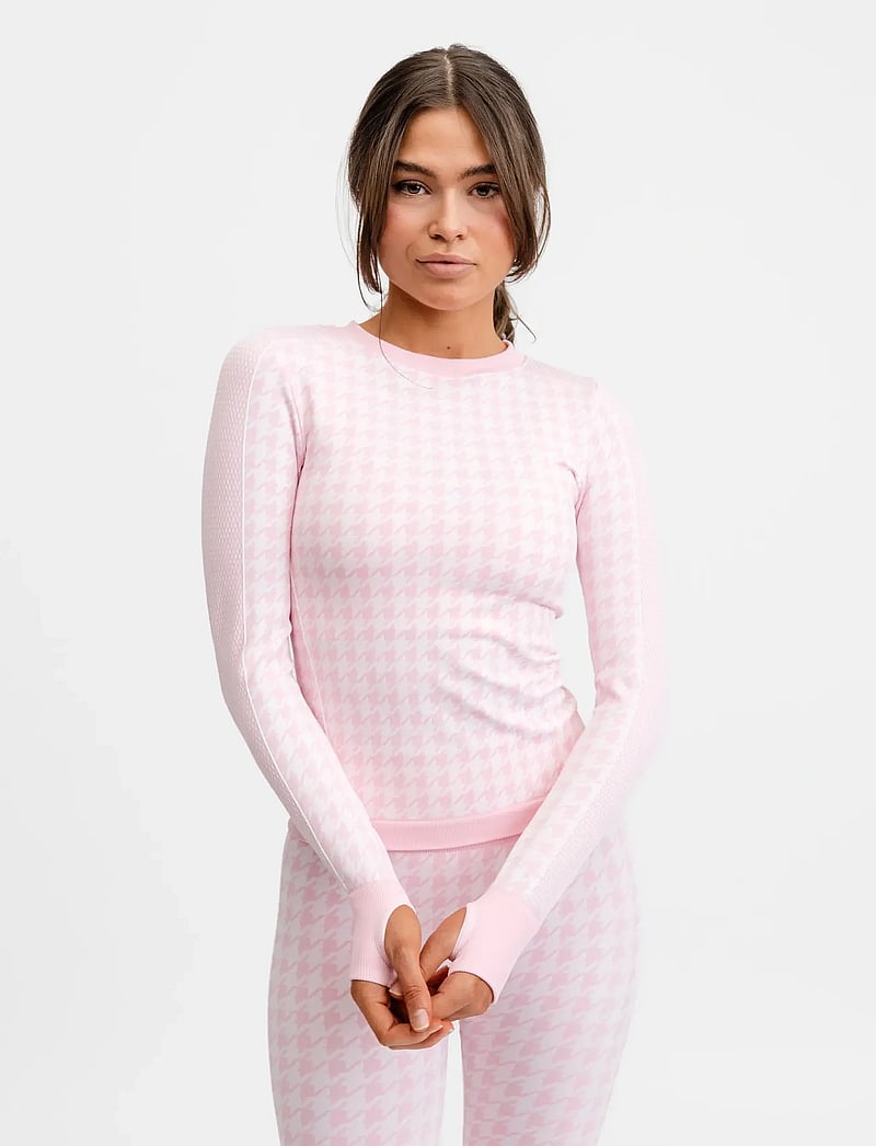Drop of Mindfulness - SEAMLESS BASE LAYER - långärmade tröjor - pink - 0