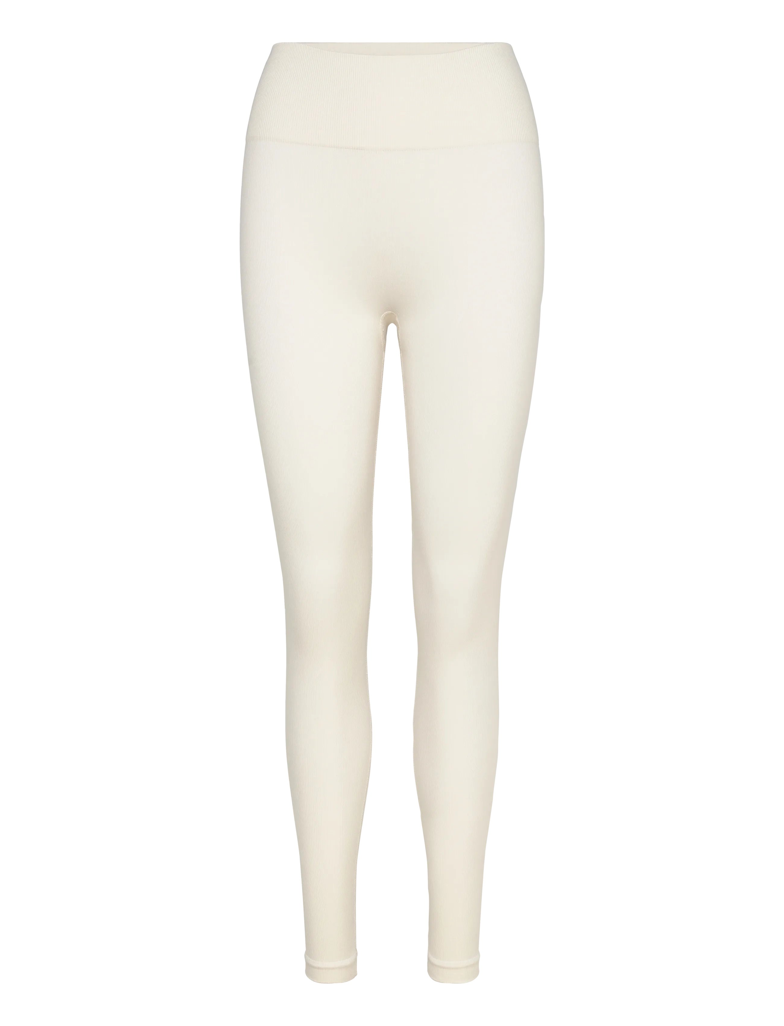 Drop of Mindfulness SEAMLESS BASE LAYER TIGHTS - App deal - CREAM WHITE / cream