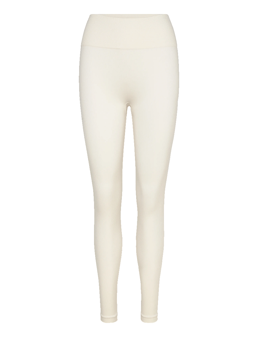 Drop of Mindfulness - SEAMLESS BASE LAYER TIGHTS - Õmblusteta retuusid - cream white - 1