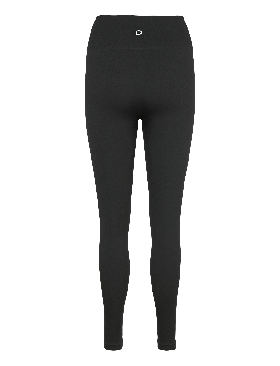 Drop of Mindfulness - SEAMLESS BASE LAYER TIGHTS - seamless tights - black - 2