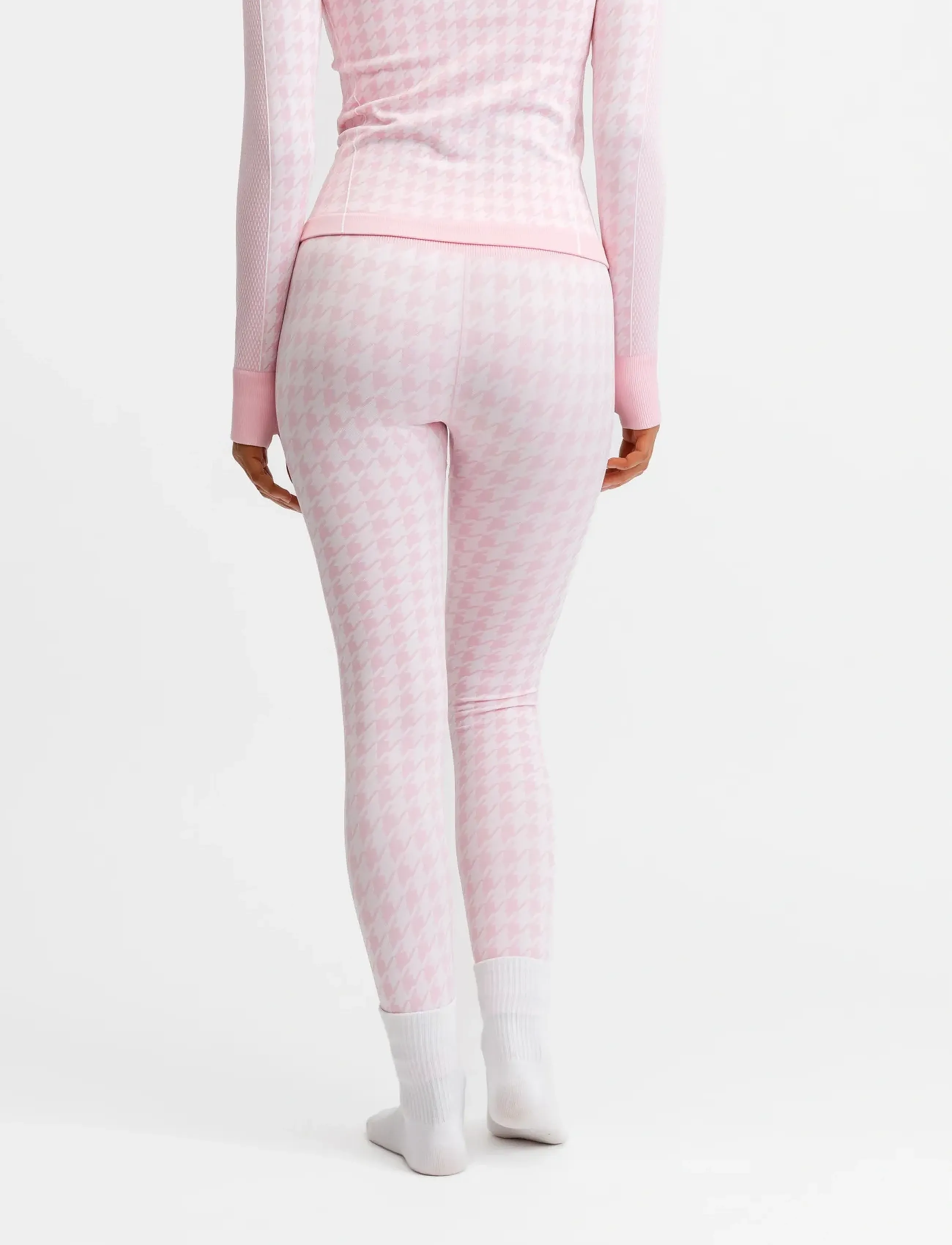 Drop of Mindfulness - SEAMLESS BASE LAYER TIGHTS - seamless tights - pink - 3