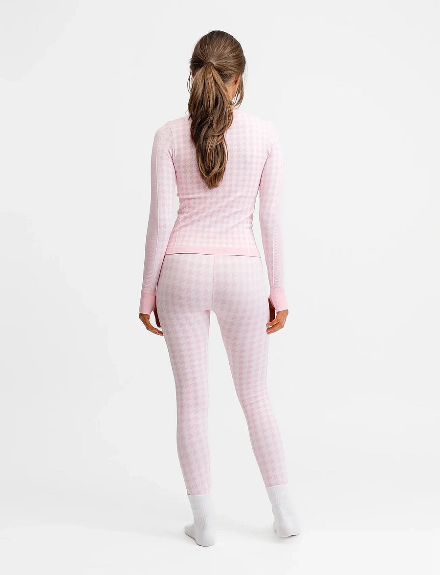 Drop of Mindfulness - SEAMLESS BASE LAYER TIGHTS - seamless tights - pink - 5