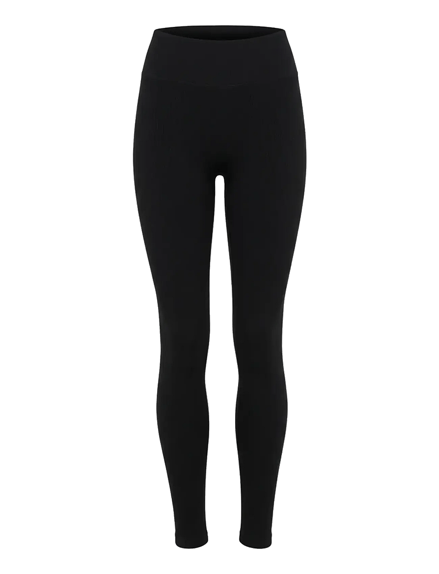 Drop of Mindfulness - SEAMLESS BASE LAYER TIGHTS - black aprÈs - 1
