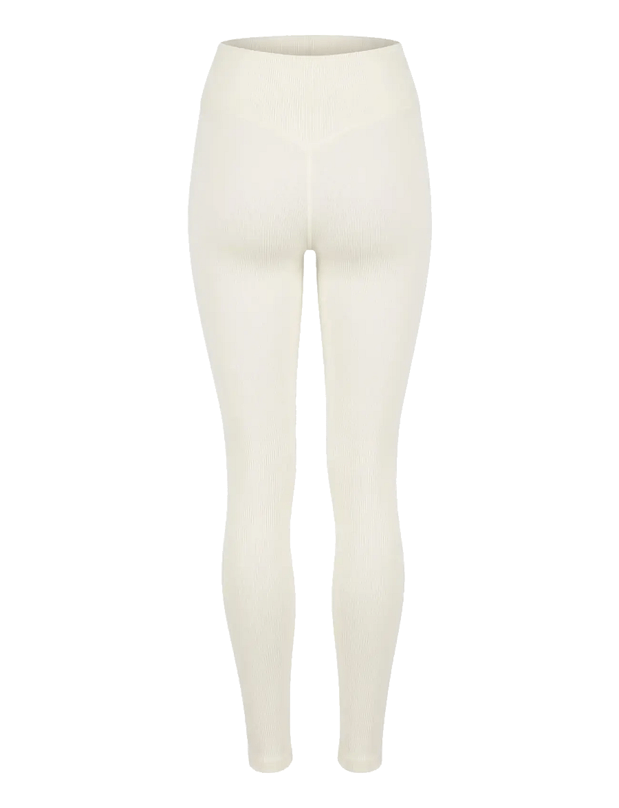 Drop of Mindfulness - SEAMLESS BASE LAYER TIGHTS - seamless tights - cream white aprÈs - 2