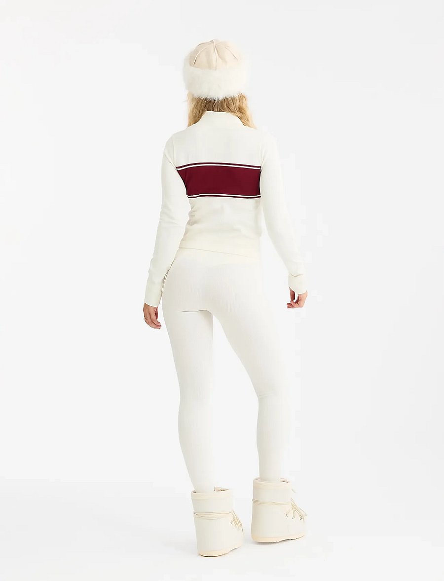 Drop of Mindfulness - SEAMLESS BASE LAYER TIGHTS - seamless tights - cream white aprÈs - 5