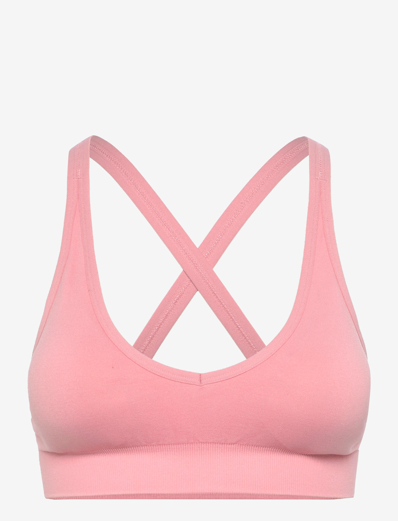 Drop of Mindfulness - SIGNATURE SEAMLESS V SHAPE BRA - sports-bh'er - nostalgic pink - 1