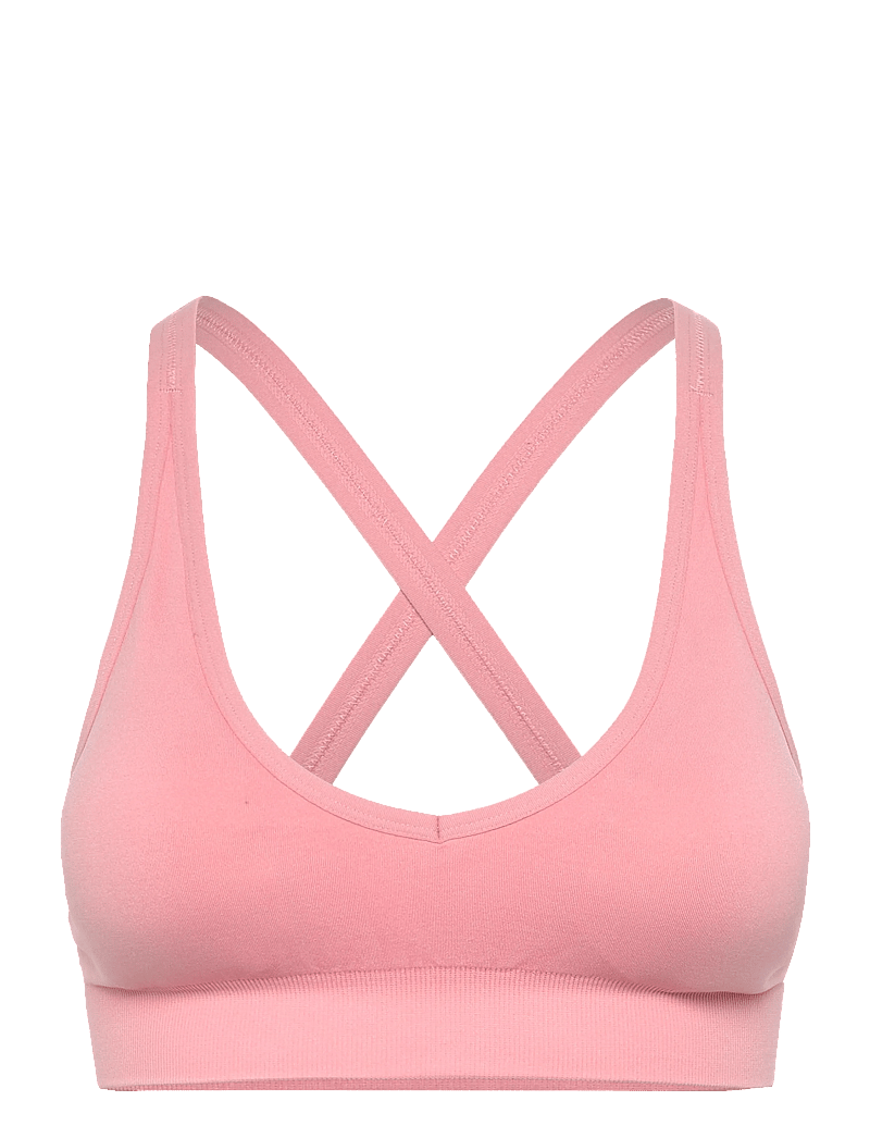 Drop of Mindfulness - SIGNATURE SEAMLESS V SHAPE BRA - sports-bh'er - nostalgic pink - 1