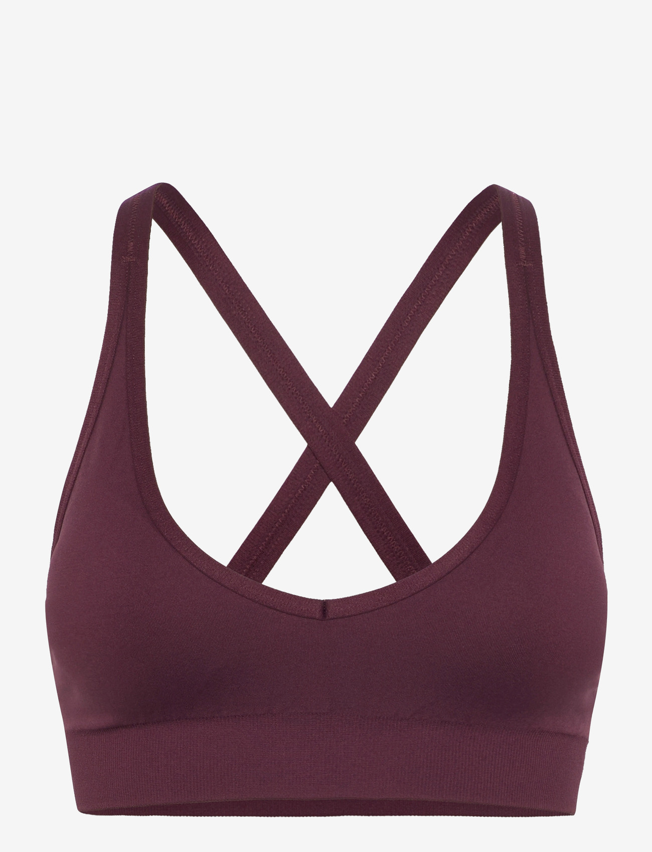 Drop of Mindfulness - SIGNATURE SEAMLESS V SHAPE BRA - sports bras - cherry lacquer - 1