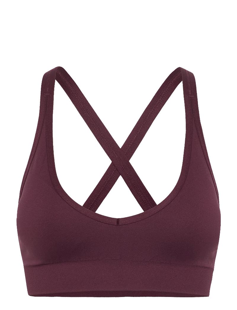 Drop of Mindfulness - SIGNATURE SEAMLESS V SHAPE BRA - sport bh:ar - cherry lacquer - 1