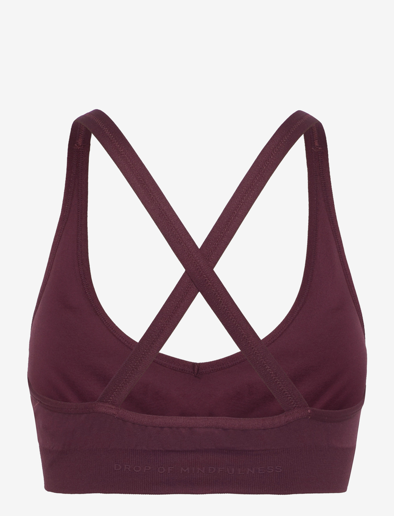 Drop of Mindfulness - SIGNATURE SEAMLESS V SHAPE BRA - sports bras - cherry lacquer - 2