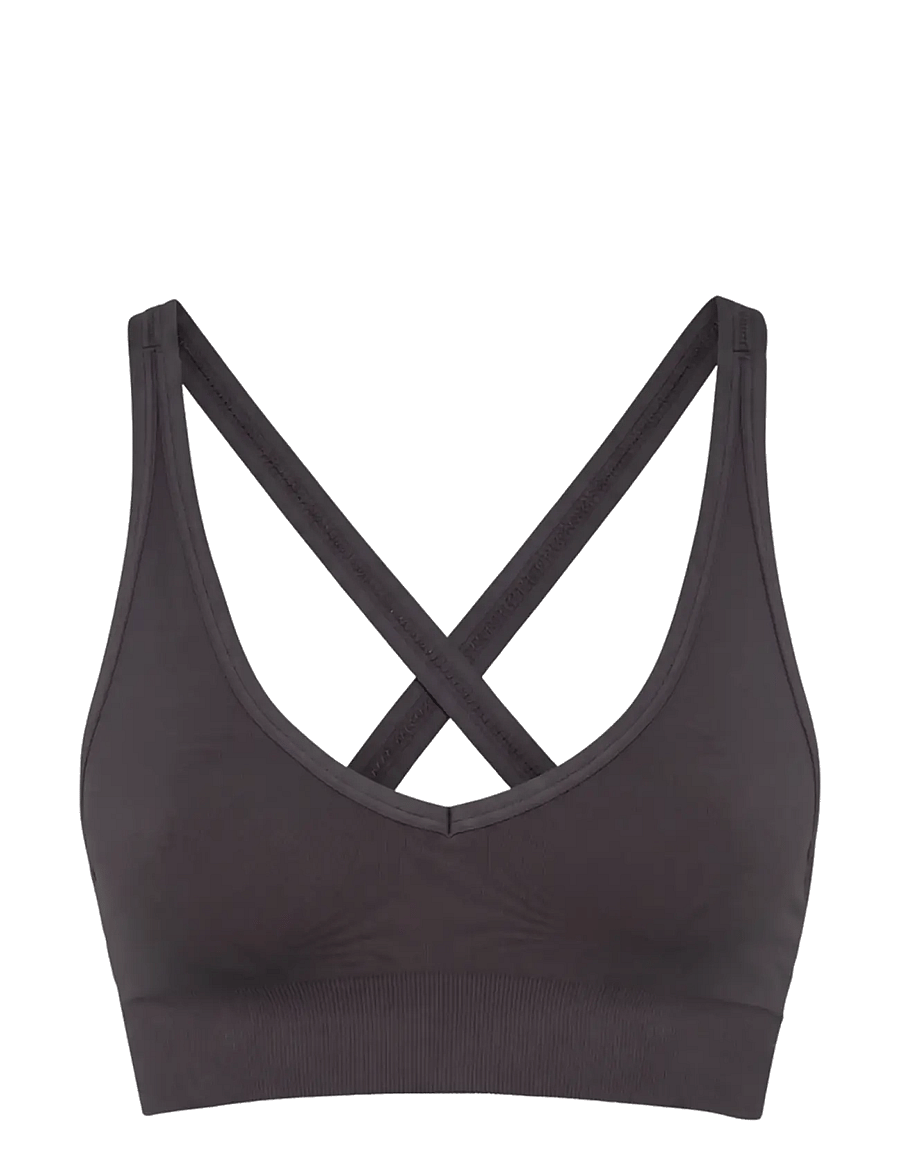 Drop of Mindfulness - SIGNATURE SEAMLESS V SHAPE BRA - iron grey - 1