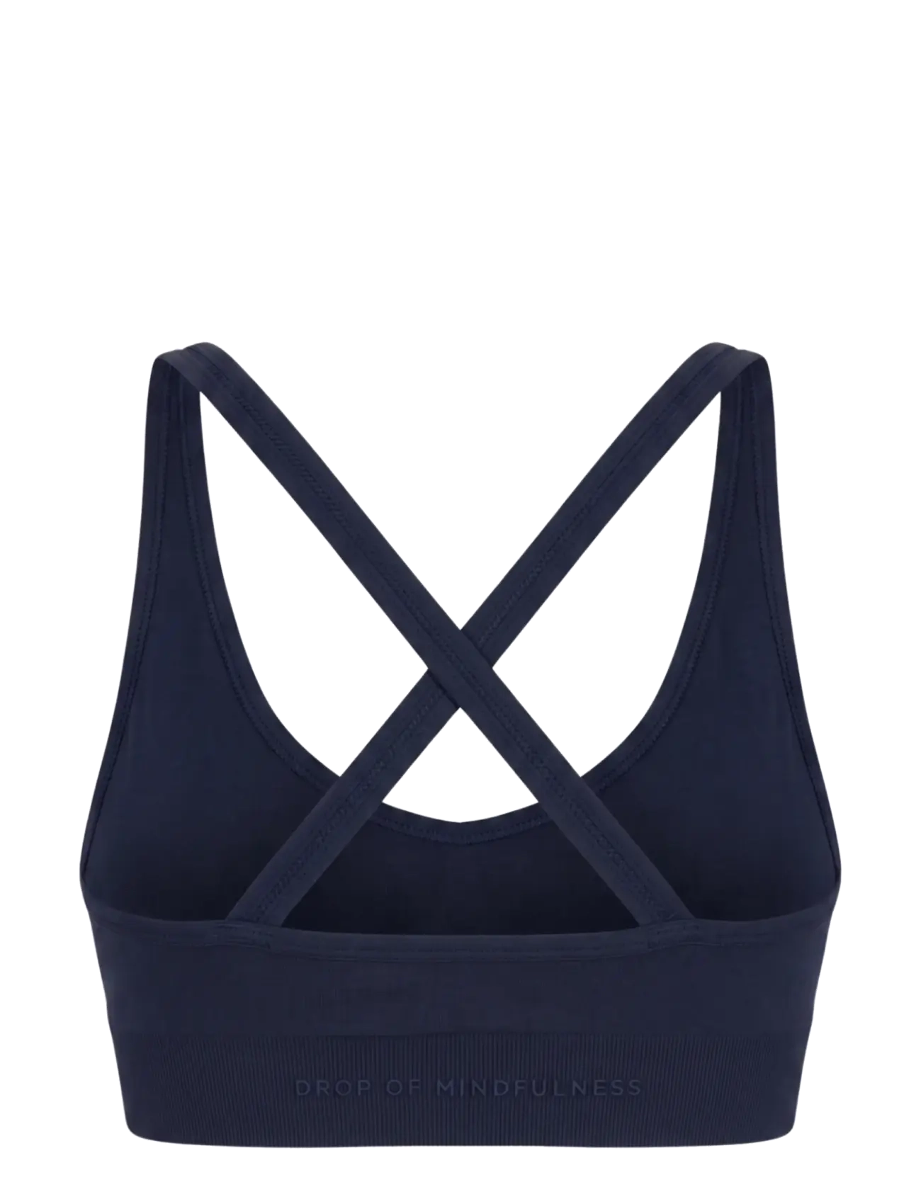 Drop of Mindfulness - SIGNATURE SEAMLESS V SHAPE BRA - navy - 2