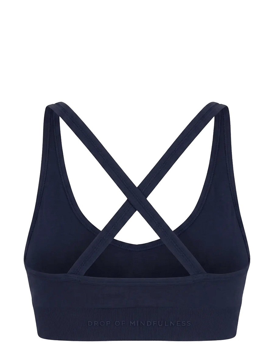 Drop of Mindfulness - SIGNATURE SEAMLESS V SHAPE BRA - navy - 2