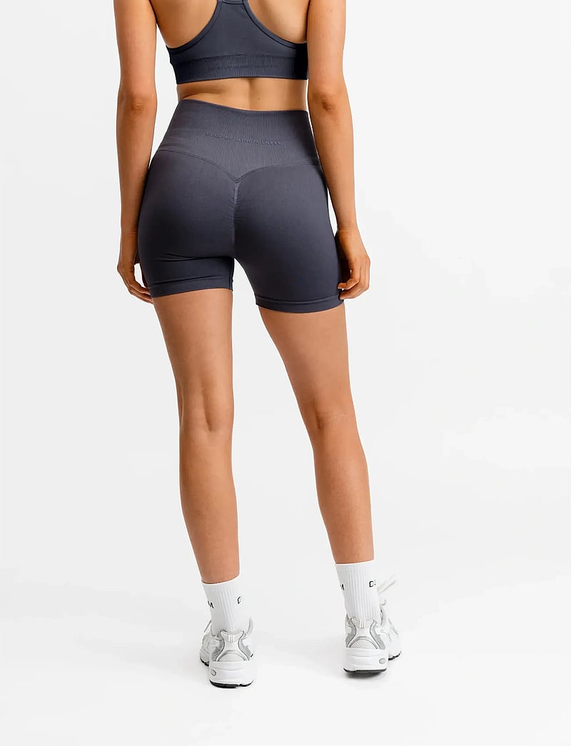 Drop of Mindfulness - SEAMLESS SCRUNCH BIKE SHORTS - cykelshorts - charcoal - 3