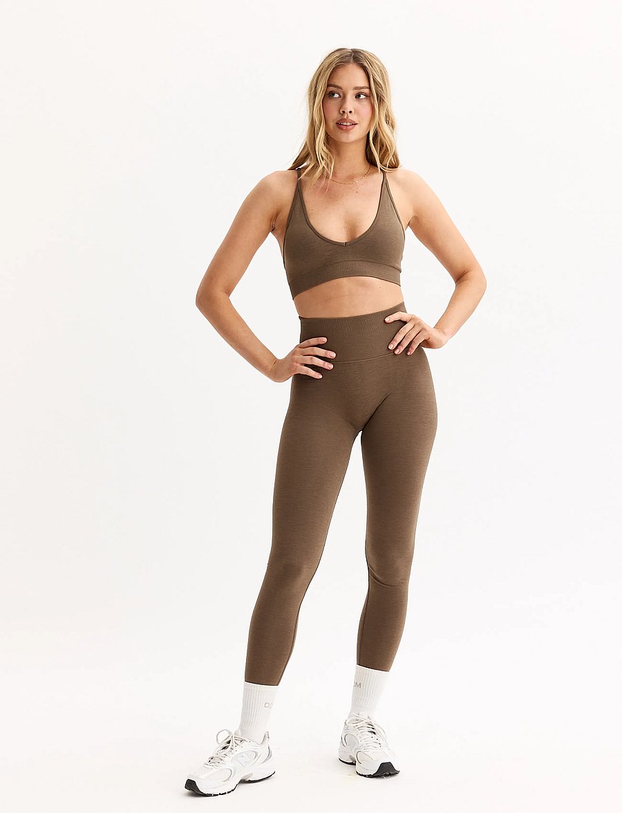 Drop of Mindfulness - SEAMLESS DELIGHT V SHAPE BRA - sport-bhs - hazel melange - 4