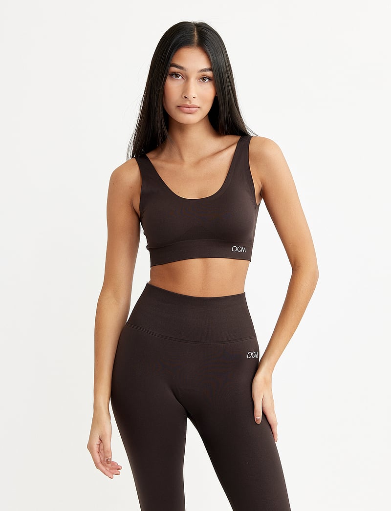 Drop of Mindfulness - FLOW BRA - medium tuki - dark brown - 0