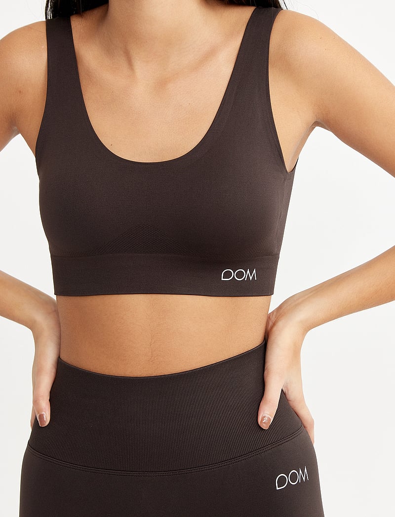 Drop of Mindfulness - FLOW BRA - medium tuki - dark brown - 5