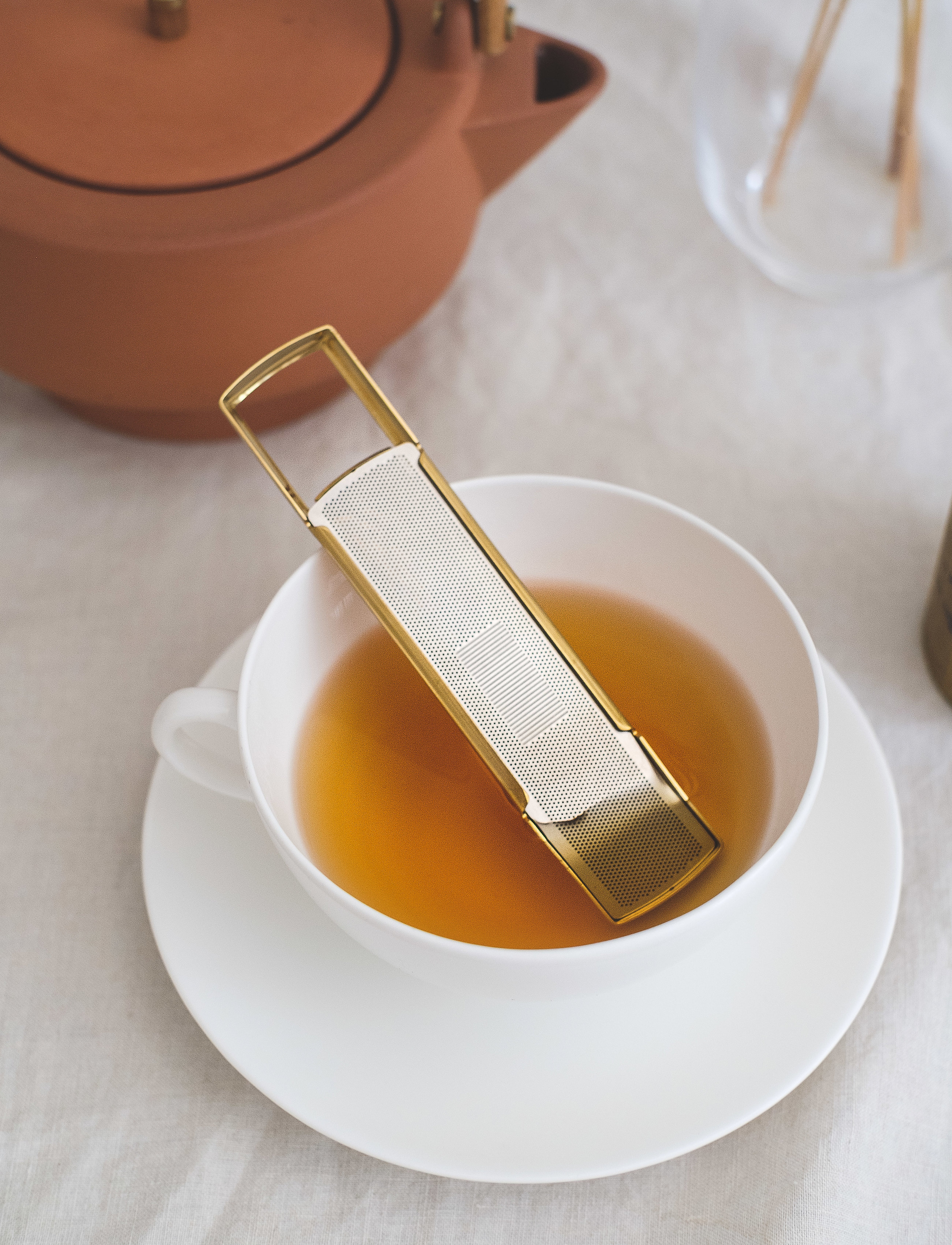 Drosselmeyer - Drosselmeyer Tea Infuser - teesõelad - gold - 3