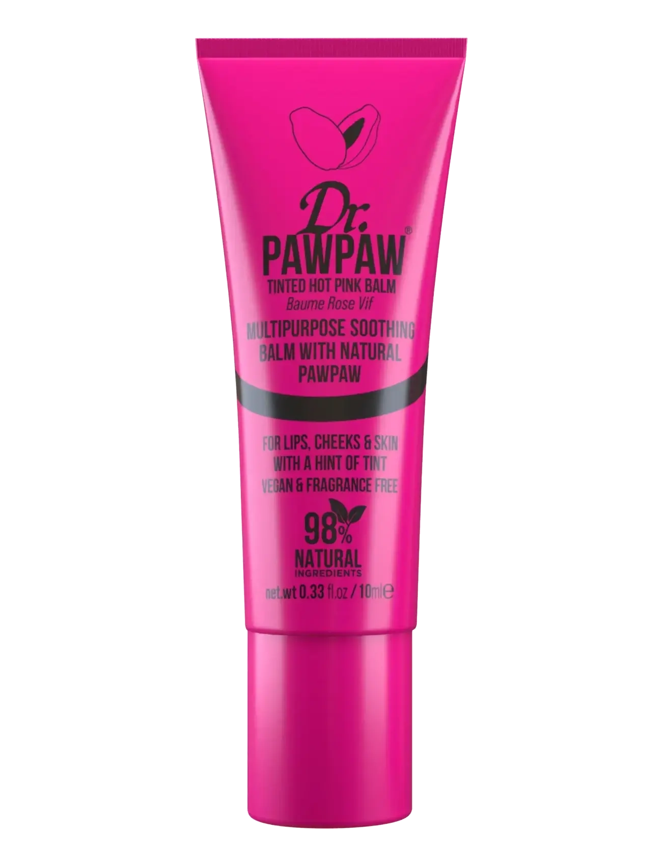 Dr.PawPaw Dr. Pawpaw Lip Balm, 10 ml, Pink, Lip Care > Lip Balm, Dame