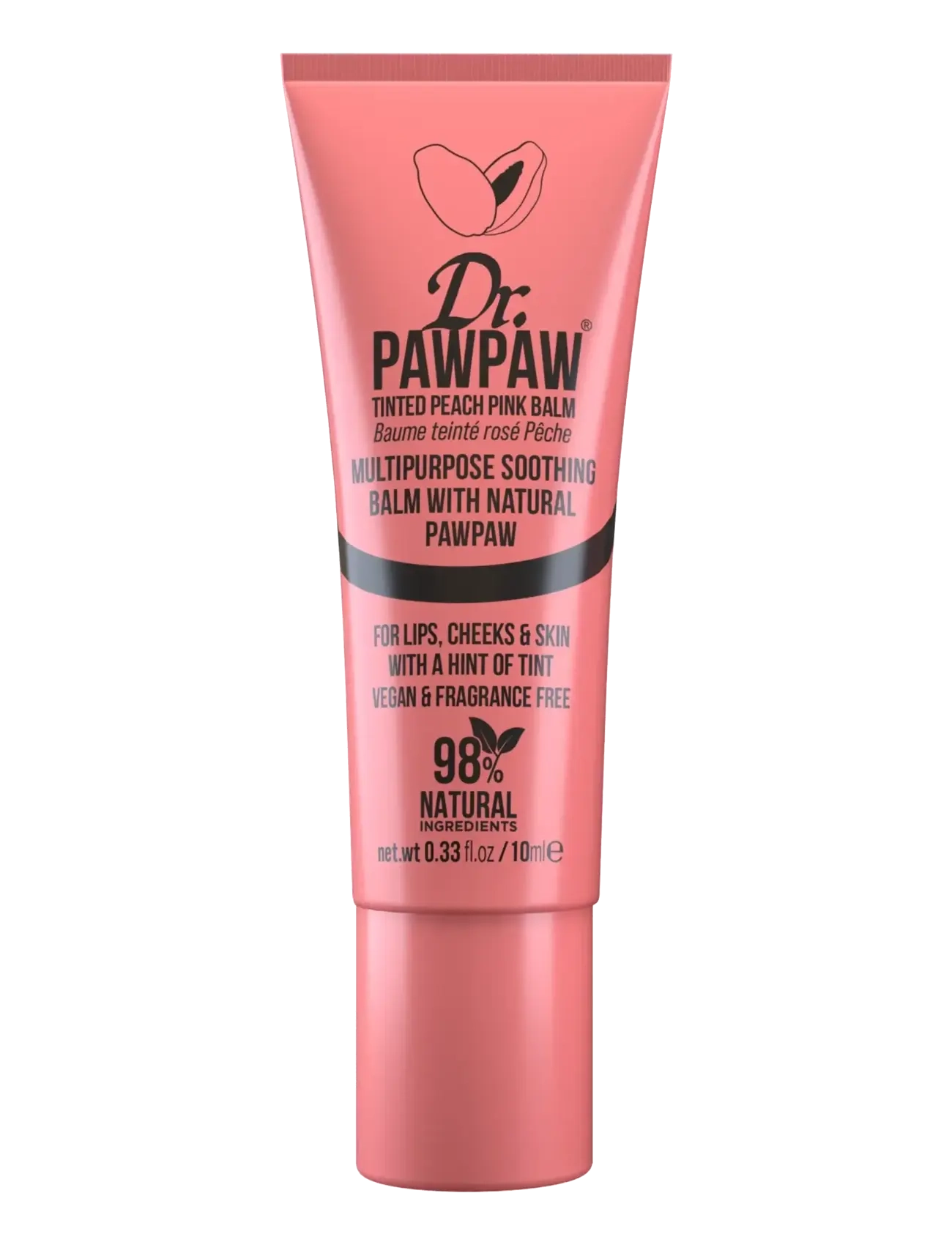 Dr.PawPaw Dr. Pawpaw Lip Balm, 10 ml, Pink, Lip Care > Lip Balm, Dame