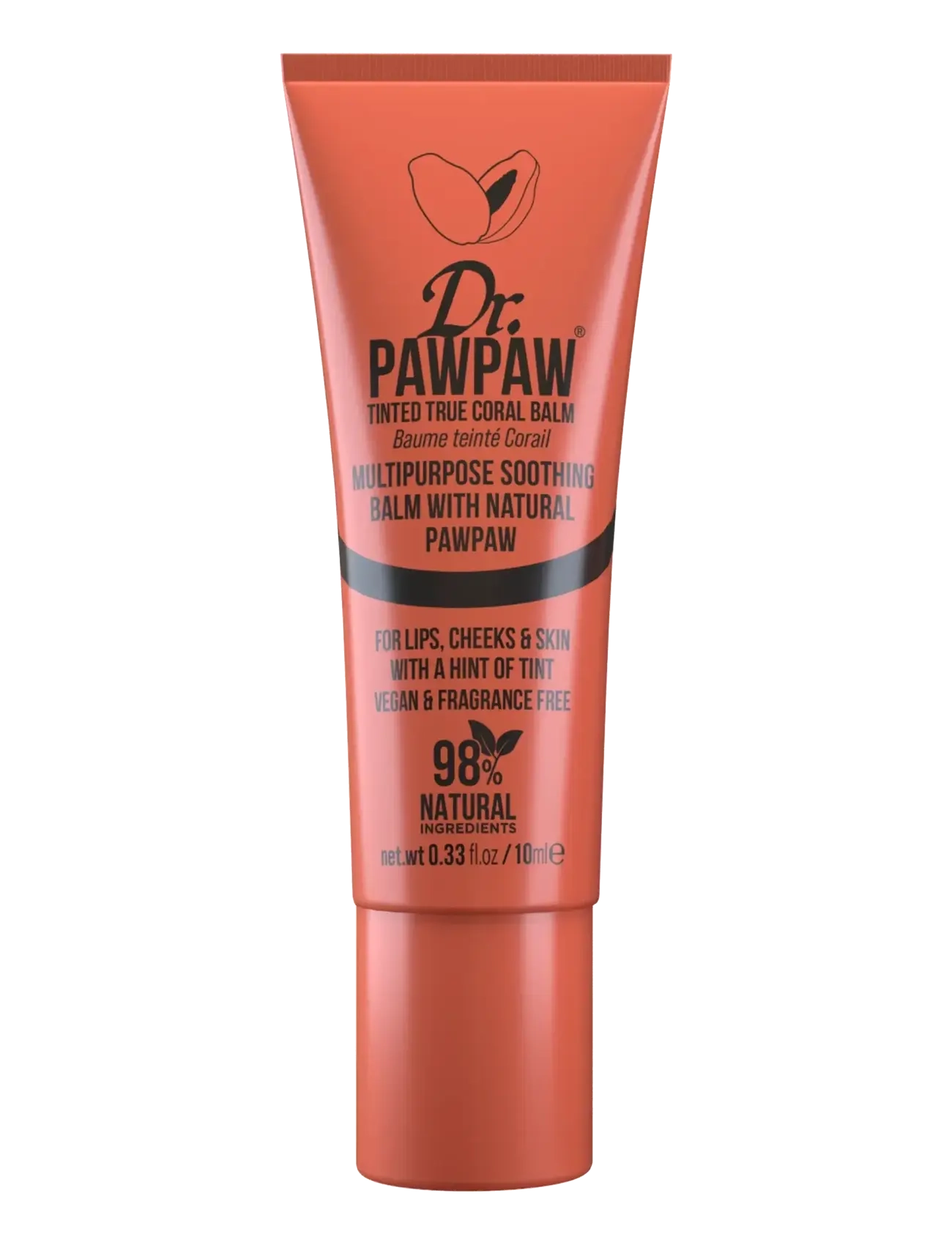 Dr.PawPaw Dr. Pawpaw Lip Balm, 10 ml, Coral, Lip Care > Lip Balm, Dame