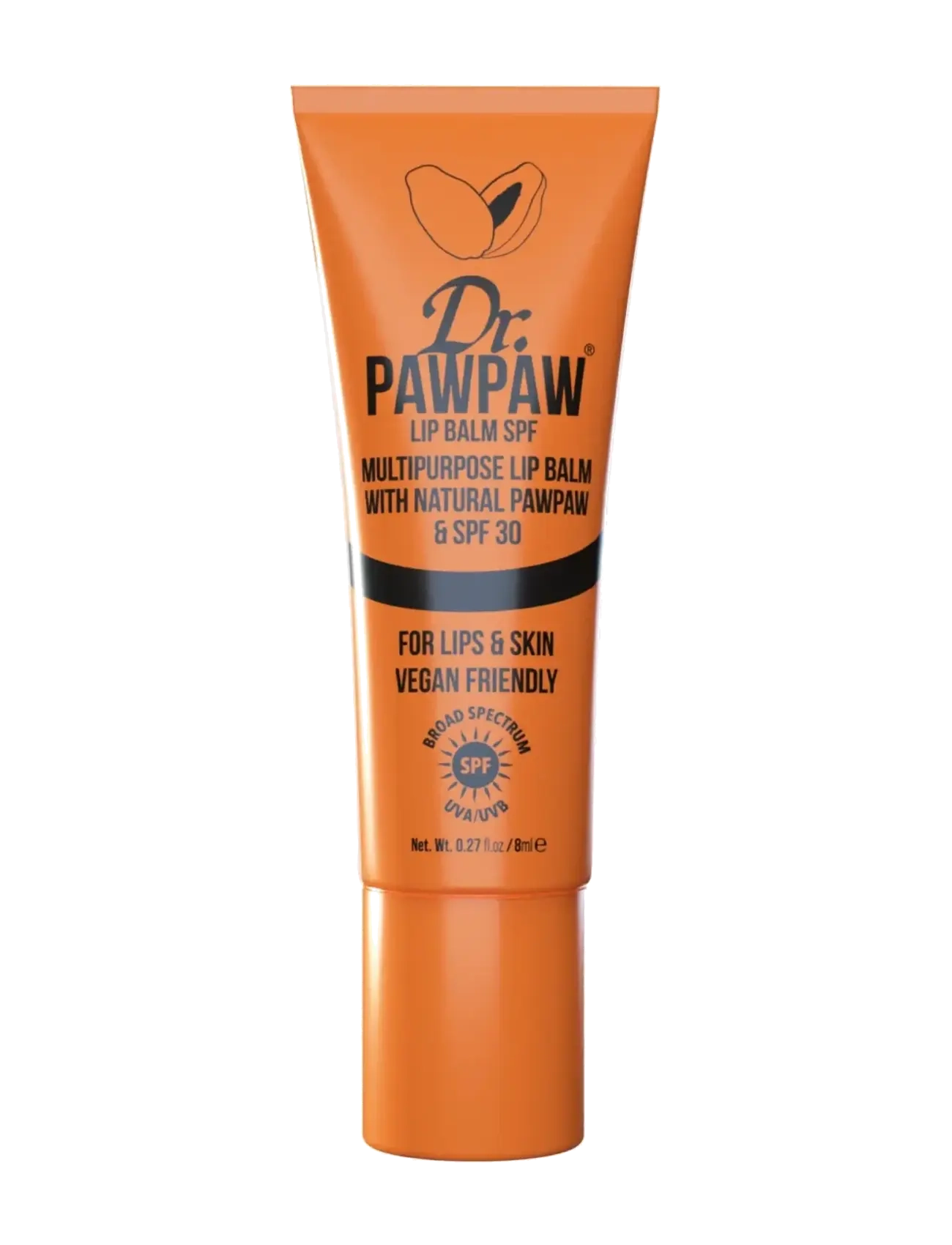 Dr.PawPaw Spf Balm Spf 30, Læbepomade, Nude, Str: 8 ML