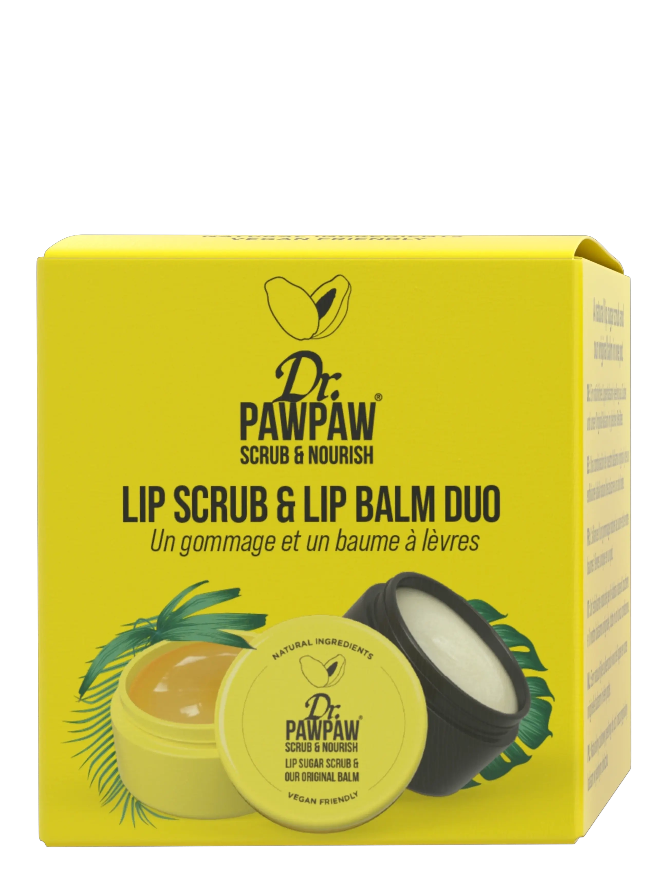 Dr.PawPaw - Dr.PAWPAW Scrub & Nourish - læbe-scrub - clear - 1