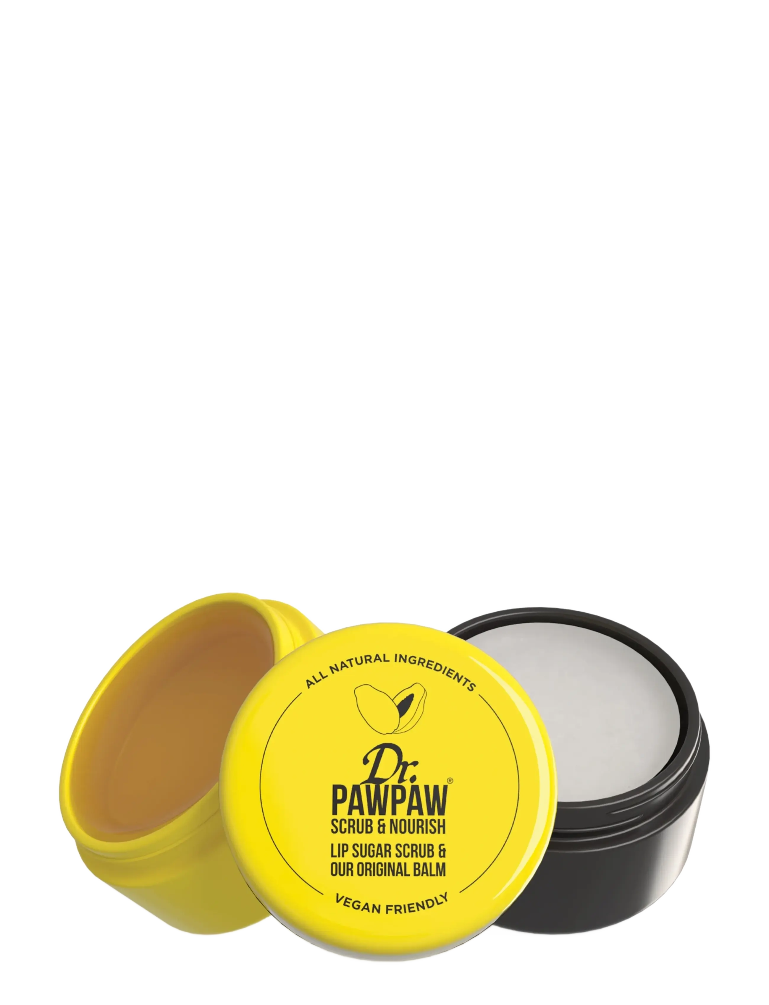 Dr.PawPaw - Dr.PAWPAW Scrub & Nourish - huulte koorijad - clear - 2