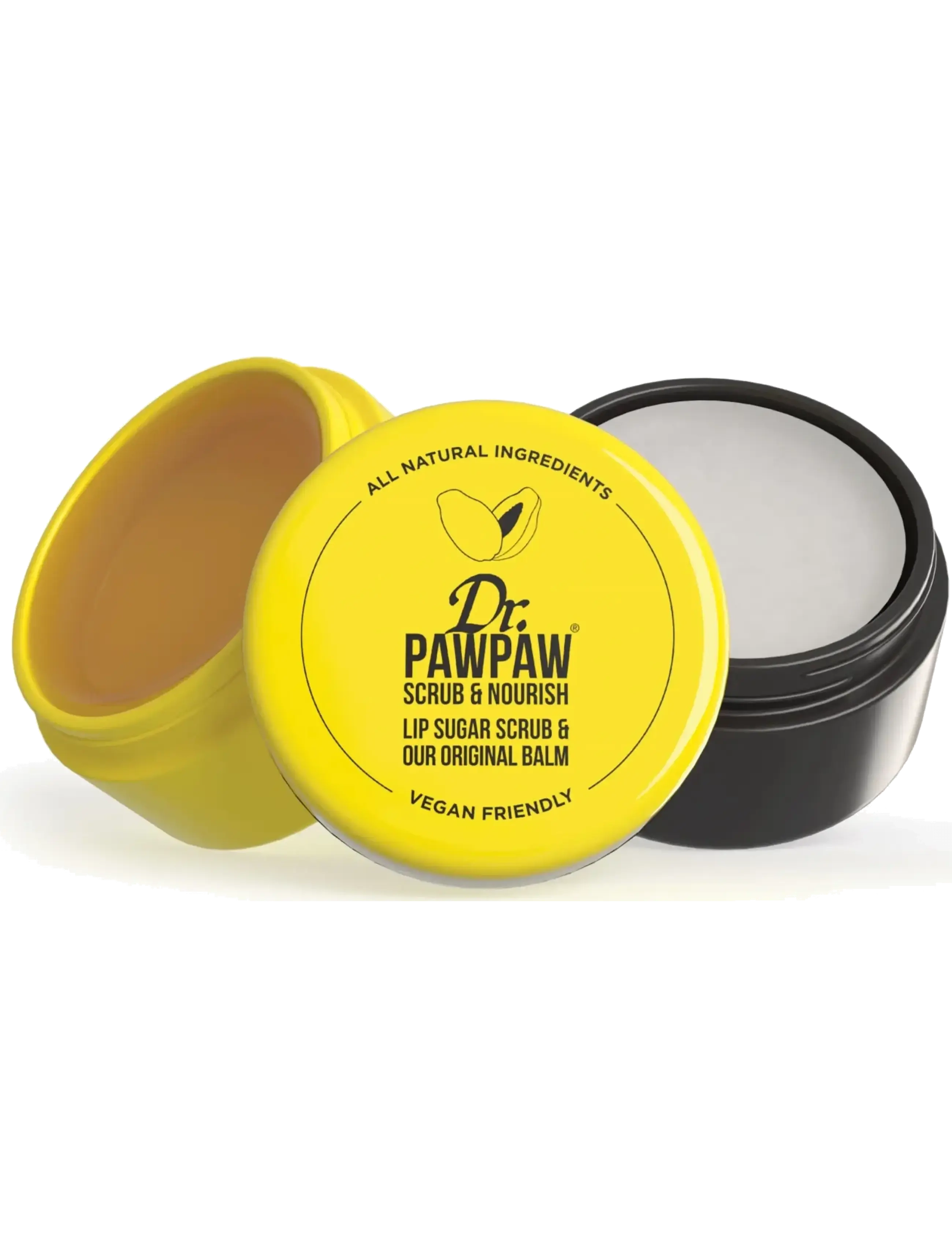 Dr.PawPaw - Dr.PAWPAW Scrub & Nourish - læbe-scrub - clear - 2