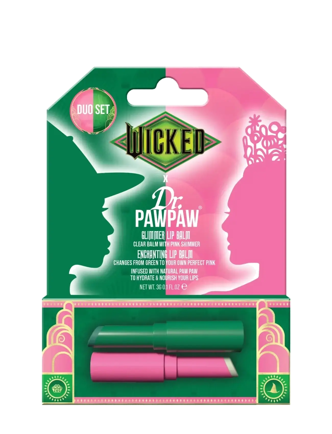 Dr.PawPaw Dr.PAWPAW Wicked Duo with Glimmer & Enchanting - Pakkumised - GLIMMER & PINK / clear