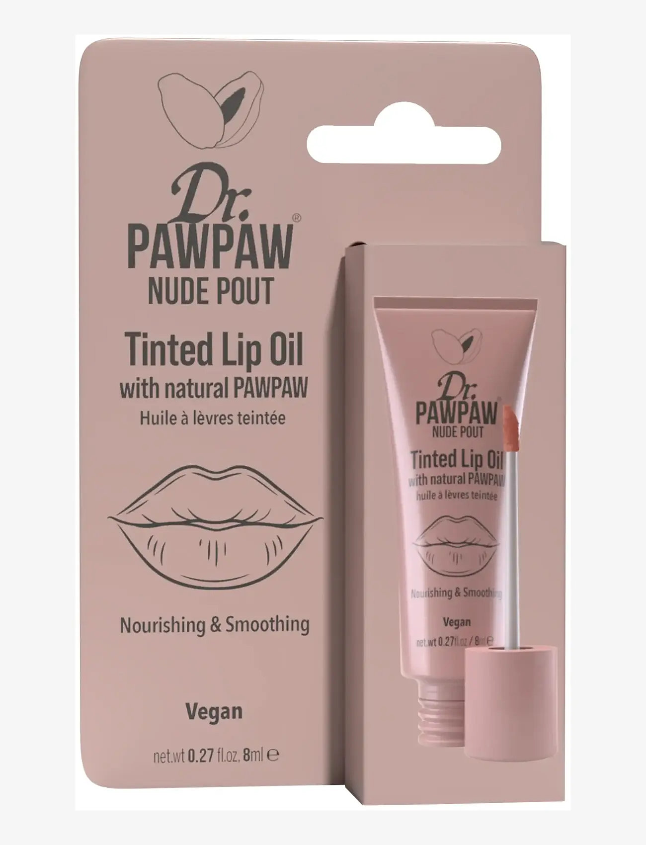 Dr.PawPaw - Dr.PAWPAW Tinted Lip Oil - smink - nude pout - 1