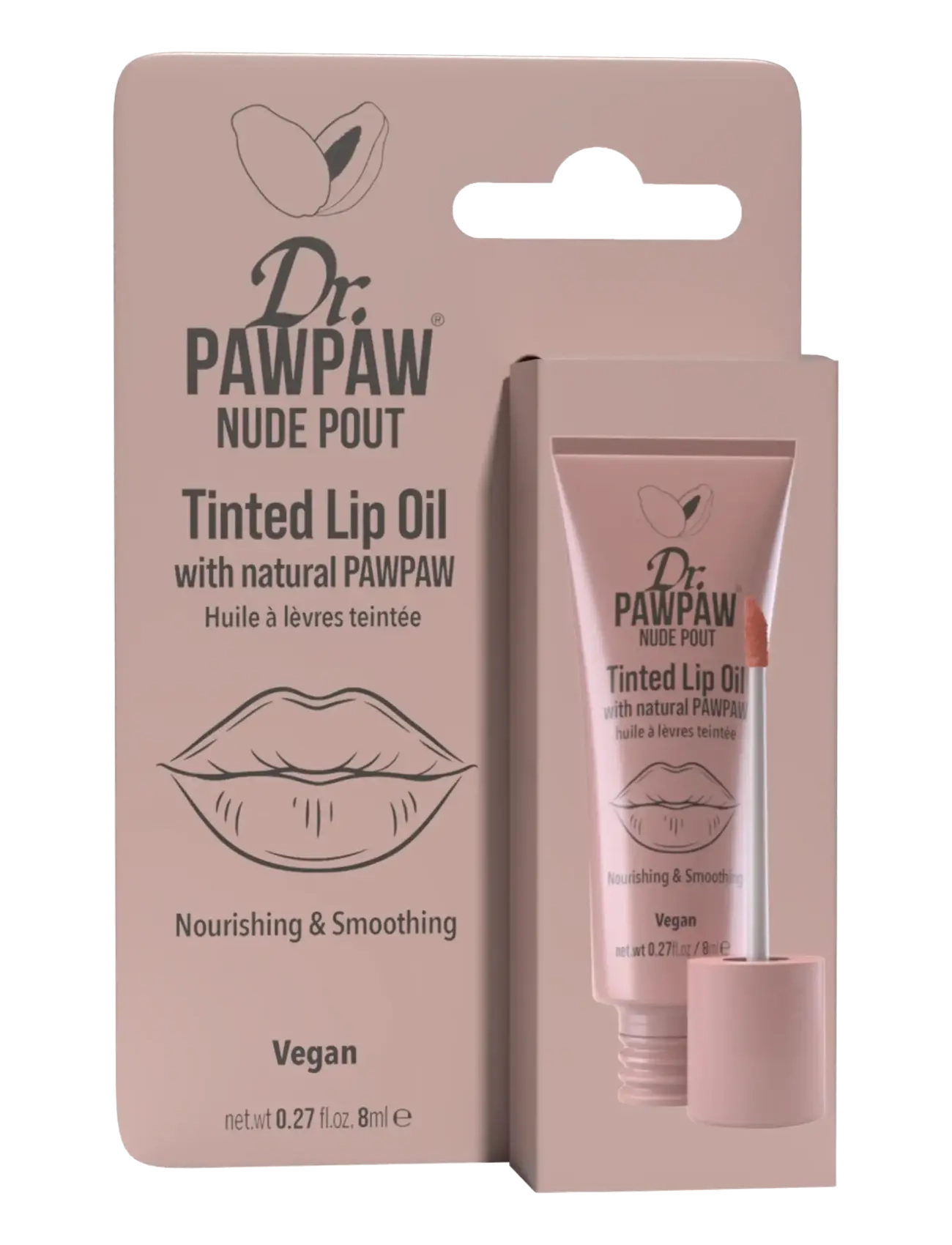 Dr.PawPaw Dr.PAWPAW Tinted Lip Oil - Dr.PawPaw - NUDE POUT / natural