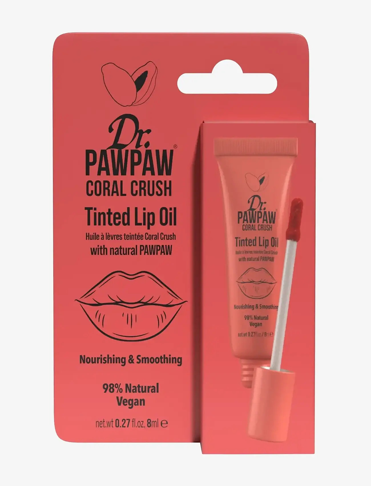 Dr.PawPaw - Dr.PAWPAW Tinted Lip Oil - makeup - coral crush - 1
