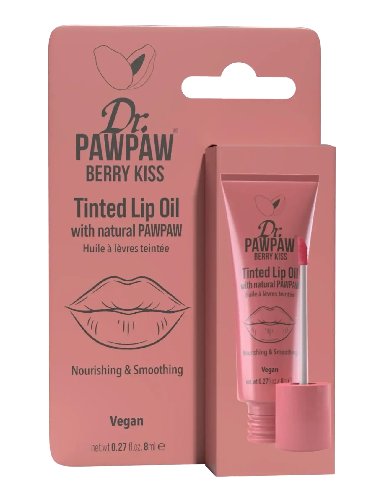 Dr.PawPaw - Dr.PAWPAW Tinted Lip Oil - makeup - berry kiss - 2